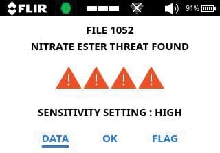 Détecteur de traces d'explosifs ultra léger FIDO X4 - Image 4